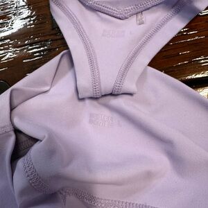 BETTER BODIES Light Purple Tank Top with matching leggings